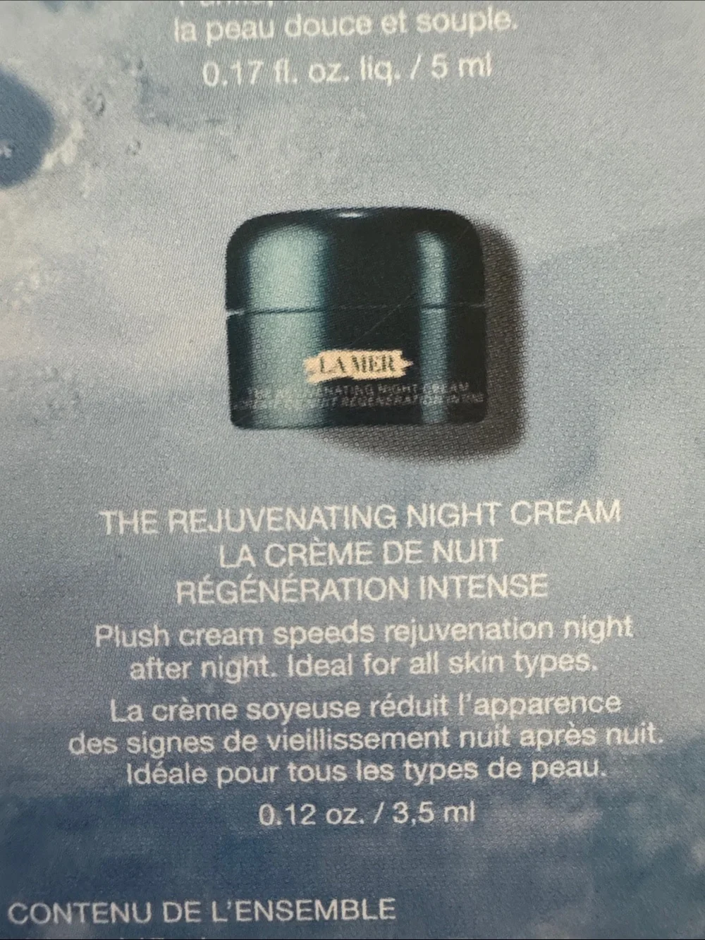 La Mer Rwjuvenating Ritual Mini Skincare 4 Piece Set - New